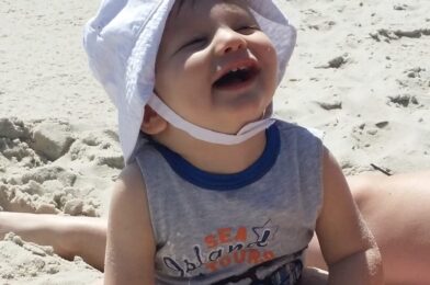 First Time at the Beach
